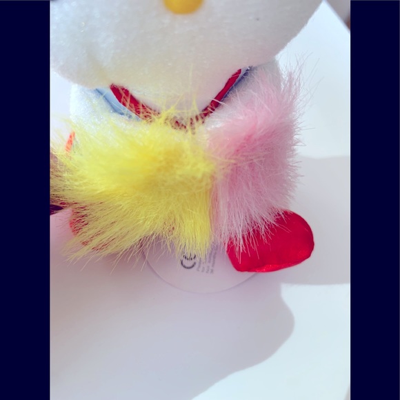 💝Hello Kitty "Rah! Rah! Rah!" 1999 Cheerleader Bean Bag Plush NWT - Picture 3 of 6